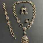 ΣΕΤ ΚΟΣΜΗΜΑΤΩΝ ΣΕ ΧΡΥΣΟ ΧΡΩΜΑ ΚΟΛΙΕ,ΒΡΑΧΙΟΛΙ,ΔΑΧΤΥΛΙΔΙ & ΣΚΟΥΛΑΡΙΚΙΑ