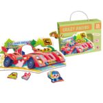 Παζλ Πατώματος 55 τεμ Φόρμουλα Crazy Racing 23x18x6cm ToyMarkt 891871