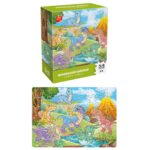 Παζλ 54 τεμ Δεινοσαυράκια 16x20x4cm ToyMarkt 891876