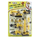 Οχήματα Pull Back Δομικά σε Καρτέλα 26x38cm ToyMarkt 901966 - Image 2
