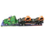 Νταλίκα Friction με 2 Δομικά Οχήματα 43x11x8cm ToyMarkt 902289 - Image 2