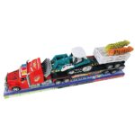 Νταλίκα Friction με Τρακτέρ & ζώα 43x13x8cm ToyMarkt 902290 - Image 2