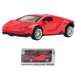 Die Cast Pull Back 1:36 Lamborgini 15x7x7cm ToyMarkt 902318 - Image 2