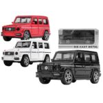 Die Cast Pull Back 1:36 Mersedes off Road 15x7x7cm ToyMarkt 902320