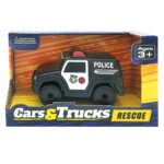 Οχημα Police Friction με φως + ήχο 20x12x8cm ToyMarkt 902359