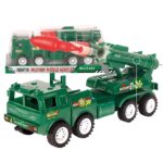 Στρατιωτικό Φορτηγό Friction με Πύραυλο 30x11x9cm ToyMarkt 902363