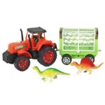 Τρακτέρ Friction με Ρυμούλκα 31x12x11cm ToyMarkt 902370 - Image 2