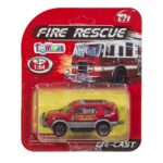 Καρτέλα die Cast Πυροσβεστικό Όχημα 11x14cm ToyMarkt 912774 - Image 2