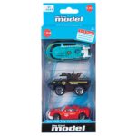 Σετ 3 τεμ Μεταλλικά Οχήματα Free Wheels 21x9cm ToyMarkt 913103 - Image 2