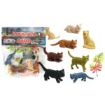 Μικρό σετ 8 Γατάκια 16x14cm ToyMarkt 913153