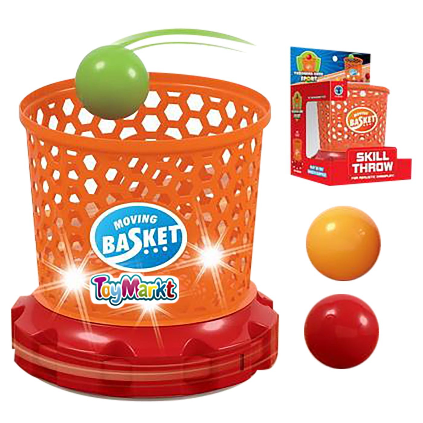 71-3137 Κινούμενο Μπασκετάκι Μπαταρίας 14x15x14cm ToyMarkt 913157 - Image 1