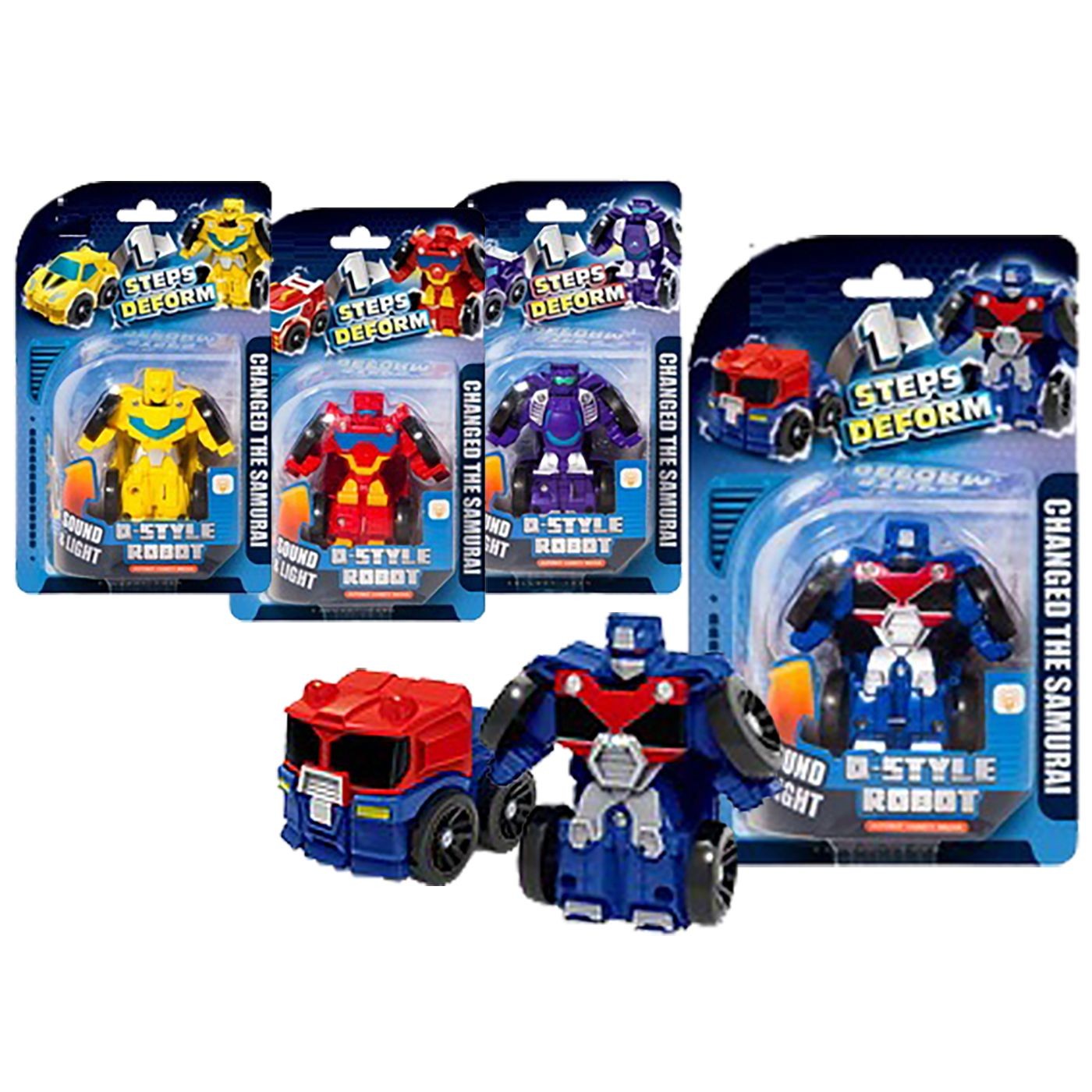 71-3141 Ήρωας Style Robot-Όχημα με φως & ήχο σε Καρτέλα 21x13x5cm ToyMarkt 913161 - Image 1