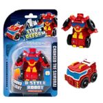 Ήρωας Style Robot-Όχημα με φως & ήχο σε Καρτέλα 21x13x5cm ToyMarkt 913161 - Image 2