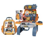 Πάγκος Εργαλεία 23 τεμ 3 σε 1 Backpack Ανοικτό: 40x39x31cm, Κλειστό: 28x25x12cm ToyMarkt 913179