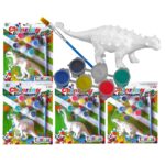 Σετ Χρωματισμού Δεινόσαυρος & 6 Χρώματα 23x18cm ToyMarkt 913315
