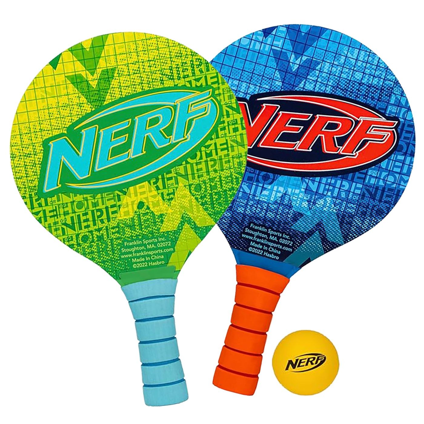 71-3488 Nerf Sports 2 Ρακέτες με Μπαλάκι Paddle Ball 37x23cm ToyMarkt 913508 - Image 1