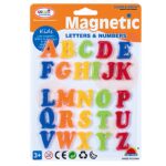Μαγνητικά Γράμματα & Αριθμοί σε Καρτέλα 15x21cm ToyMarkt 913533 - Image 2