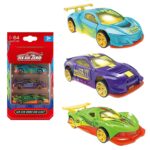 Σετ 3 Οχήματα die Cast Metal Free Wheels 19x10x3,5cm ToyMarkt 913628 - Image 2