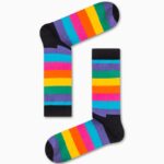 Καλτσα Unisex με Σχέδιο Rainbow Lines
