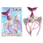 Στέκα με Βραχιόλι και Κολλιέ Γοργόνα 24x17x4cm ToyMarkt 971134