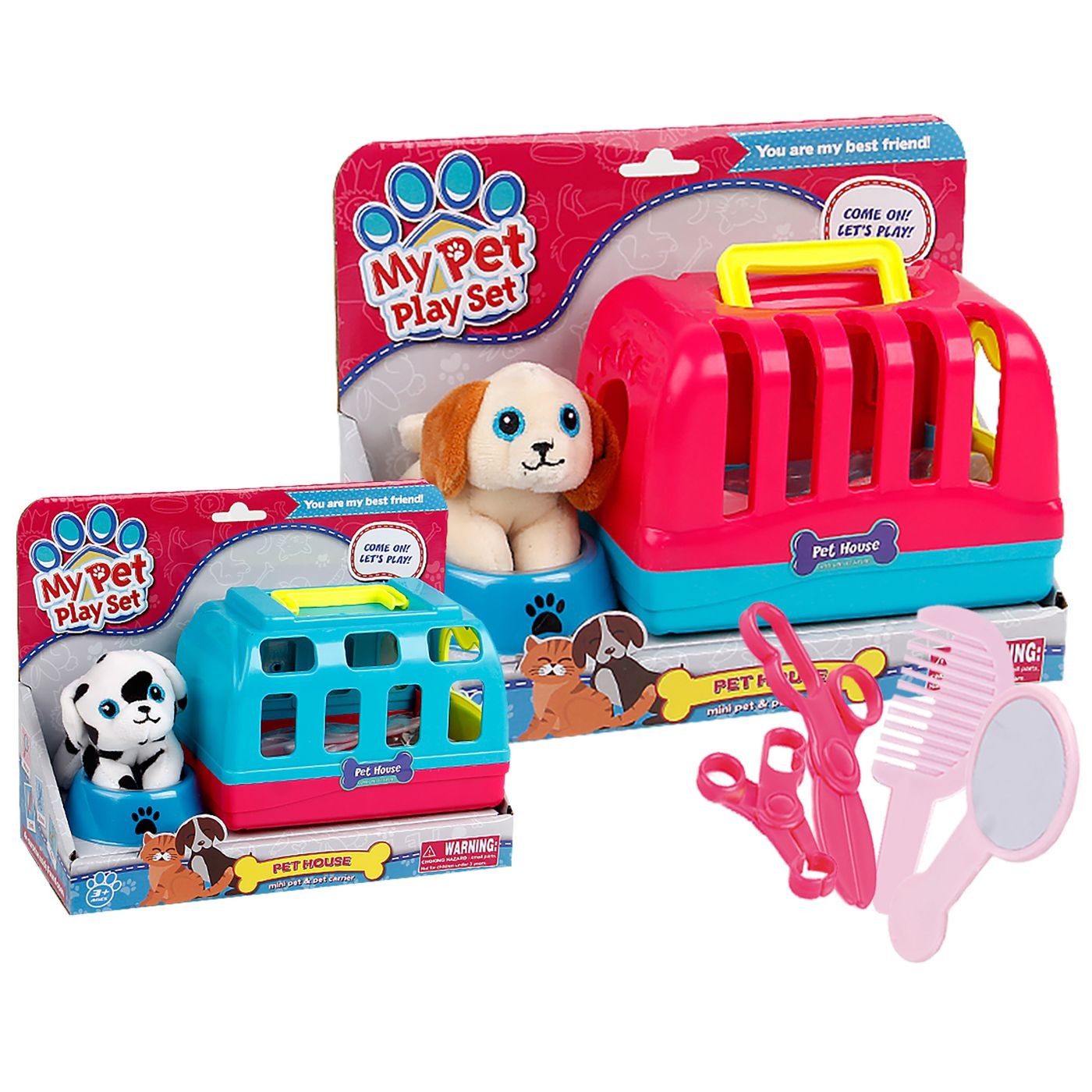 77-1325 Σκυλάκι my pet & Τσάντα Ταξιδίου 24x19x11cm ToyMarkt 971345 - Image 1