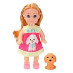 Κούκλα 11cm & Ζωάκι pet 8x16x4cm ToyMarkt 98249 - Image 2