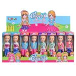 Κούκλα 12cm Πολύχρωμα Ρούχα 4x15x3cm ToyMarkt 98250