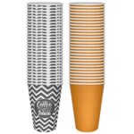 Ποτήρια Χάρτινα Μεγάλα πακ=50τεμ 14x9cm 480ml (16oz) Homie 1001972