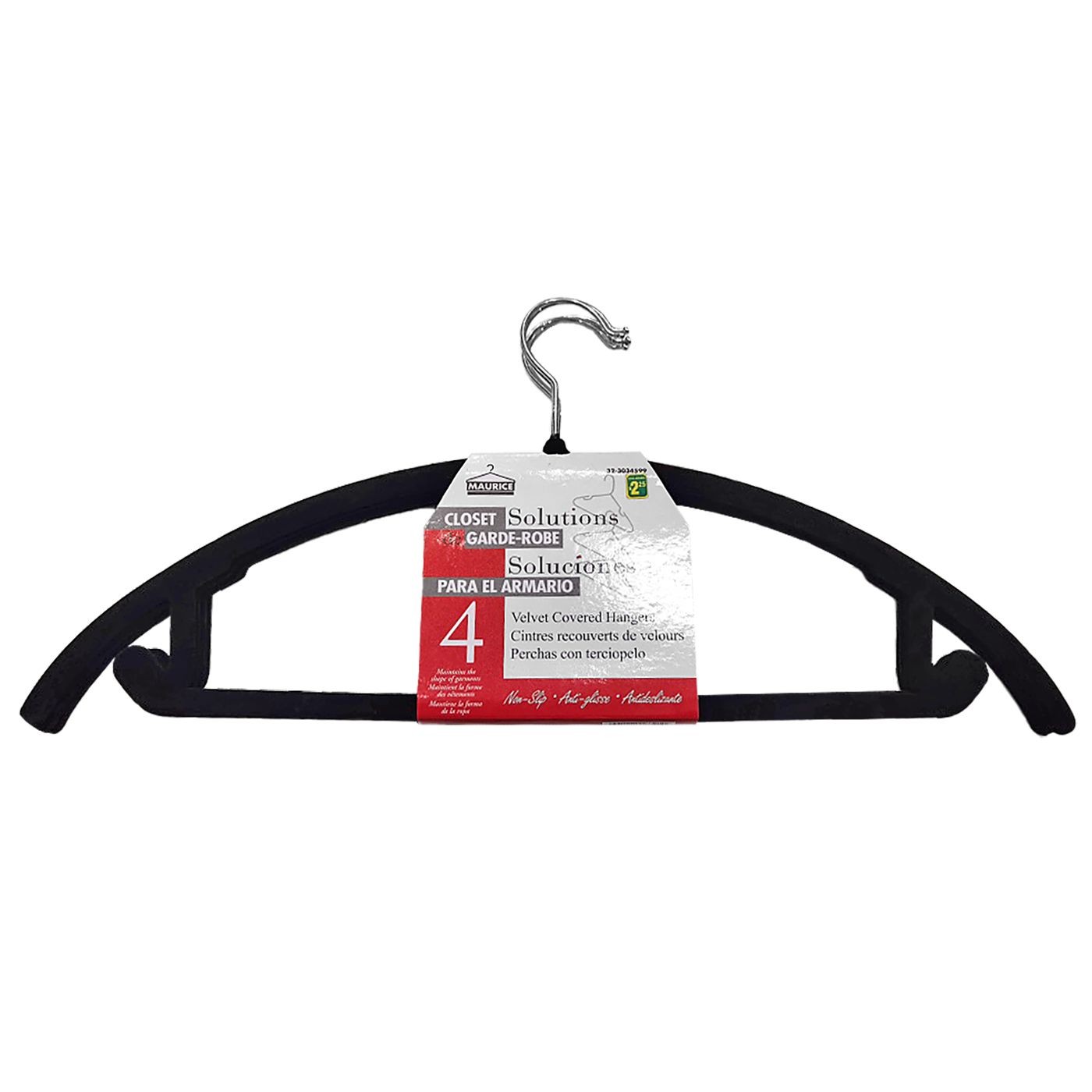 81-1041 Κρεμάστρα Βελουτέ 41x21cm Homie 1011061 - Image 1