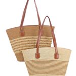 ΨΑΘΙΝΗ ΤΣΑΝΤΑ ΩΜΟΥ ΡΙΓΕ 44x28cm ΣΥΝΟΛΙΚΟ ΥΨΟΣ=56cm 2 ΣΧΕΔΙΩΝ