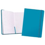 Σημειωματάριο με PU Εξώφυλλο Γαλάζιο 18x12,5cm JustNote 104370