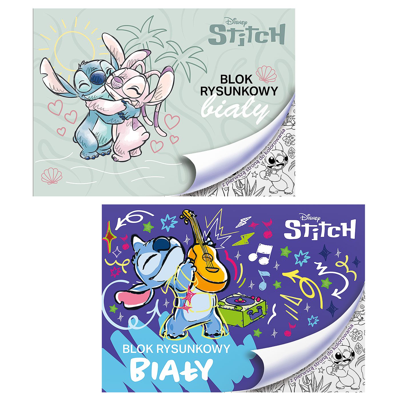 84-366 Ζωγραφική Stitch 20 Φύλλων A4 Α4 (80gsm) Stitch - Image 1