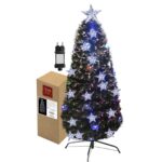Δέντρο Πράσινο Οπτικές Ίνες LED 90cm Xmasfest 1131049