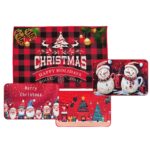 Χαλάκι Εξώπορτας Εορτών 60x40cm Xmasfest 1131197