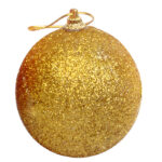 Μπάλα Glitter πακ=12τεμ φ4 ø4cm Xmasfest 1131478 - Image 2
