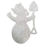 Στολίδι Χιονάνθρωπος σετ=2τεμ 11x8cm Xmasfest 1131587