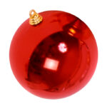 Μπάλα Γυαλιστερή πακ=6τεμ 10cm ø10cm Xmasfest 1131713 - Image 2