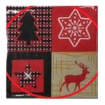 Χαρτοπετσέτες Xmas πακ=20τεμ 33x33cm Xmasfest 1131779 - Image 2