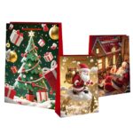 Τσάντα Δώρου Χριστουγέννων 45.5x33x10cm 45,5x33x10cm Xmasfest 1131826