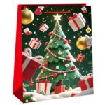 Τσάντα Δώρου Χριστουγέννων 33x26x12cm Xmasfest 1131827 - Image 2