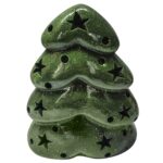 Κηροπήγιο Κεραμικό Δεντράκι 18.5x16x9cm Xmasfest 1132257