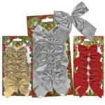 Φιόγκοι σετ=6τεμ 8cm Xmasfest 113272