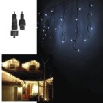 100 led Λευκά Εξωτερικά Βροχή-Επέκταση l. V. (δεν Περιέχεται ο Μετασχηματιστής)  Xmasfest 1132596