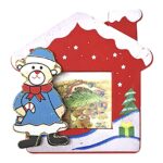 Σπιτάκι με Καμινάδα για Φωτογραφία 11x11x5cm Xmasfest 1132697 - Image 2