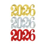 Χρονολογία 3 Χρώματα Μικρή 10x4,5cm Xmasfest 113297