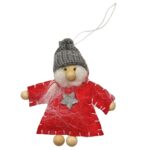 Στολίδι Υφασμάτινος Άγιος 10x8cm Xmasfest 1132827 - Image 2