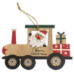 Στολίδι Κρεμαστό Αμάξι με Άγιο 15x10cm Xmasfest 1133276