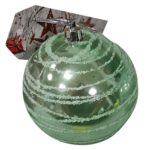 Μπάλα παλ Χρώμα με Χιόνι ø8cm Xmasfest 1133301 - Image 2