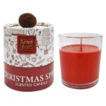 Κερί Christmas Spice σε Βάζο & Κουτί Xmas 30h 130gr Net, 11,5x8cm Xmasfest 1133340