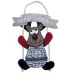 Φιγούρα Κρεμαστή Xmas με Σχοινί 23x19cm Xmasfest 1133407 - Image 2